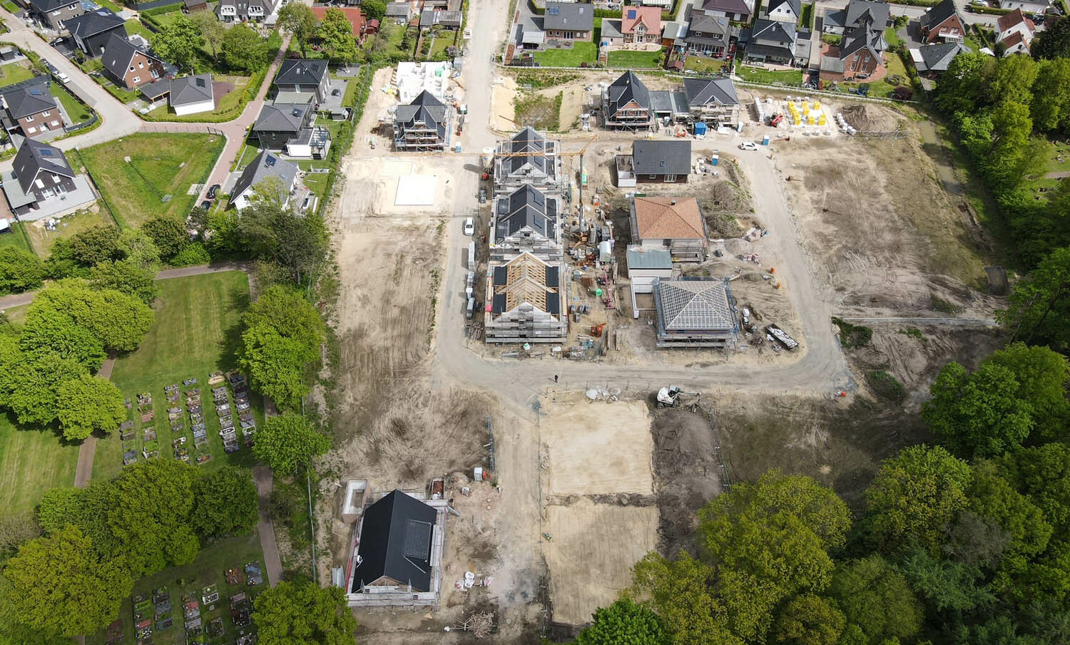 Aumunder Wiesen 2.0 Luftbild Bremen Aumund