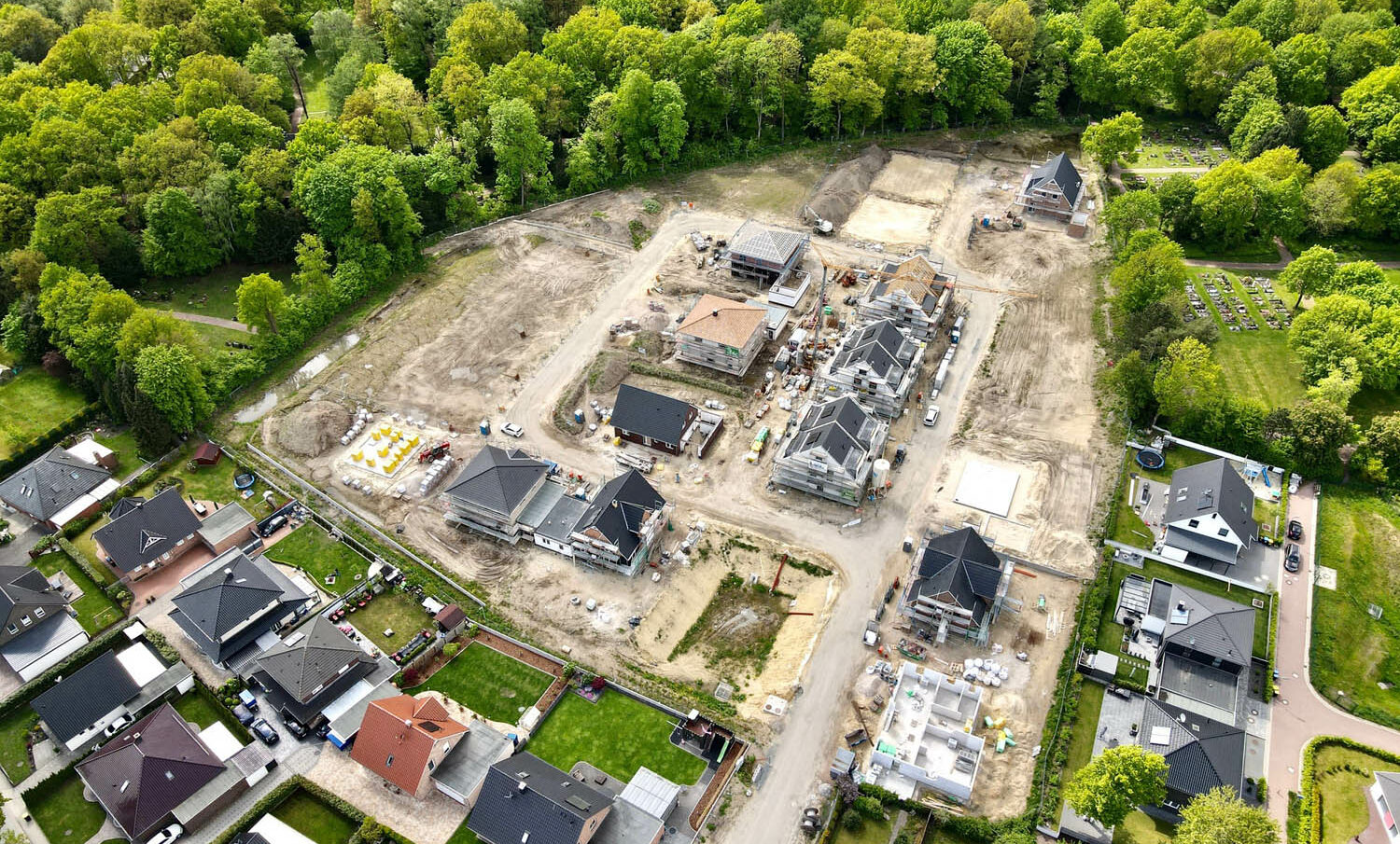 Aumunder Wiesen 2.0 Luftbild Bremen Aumund