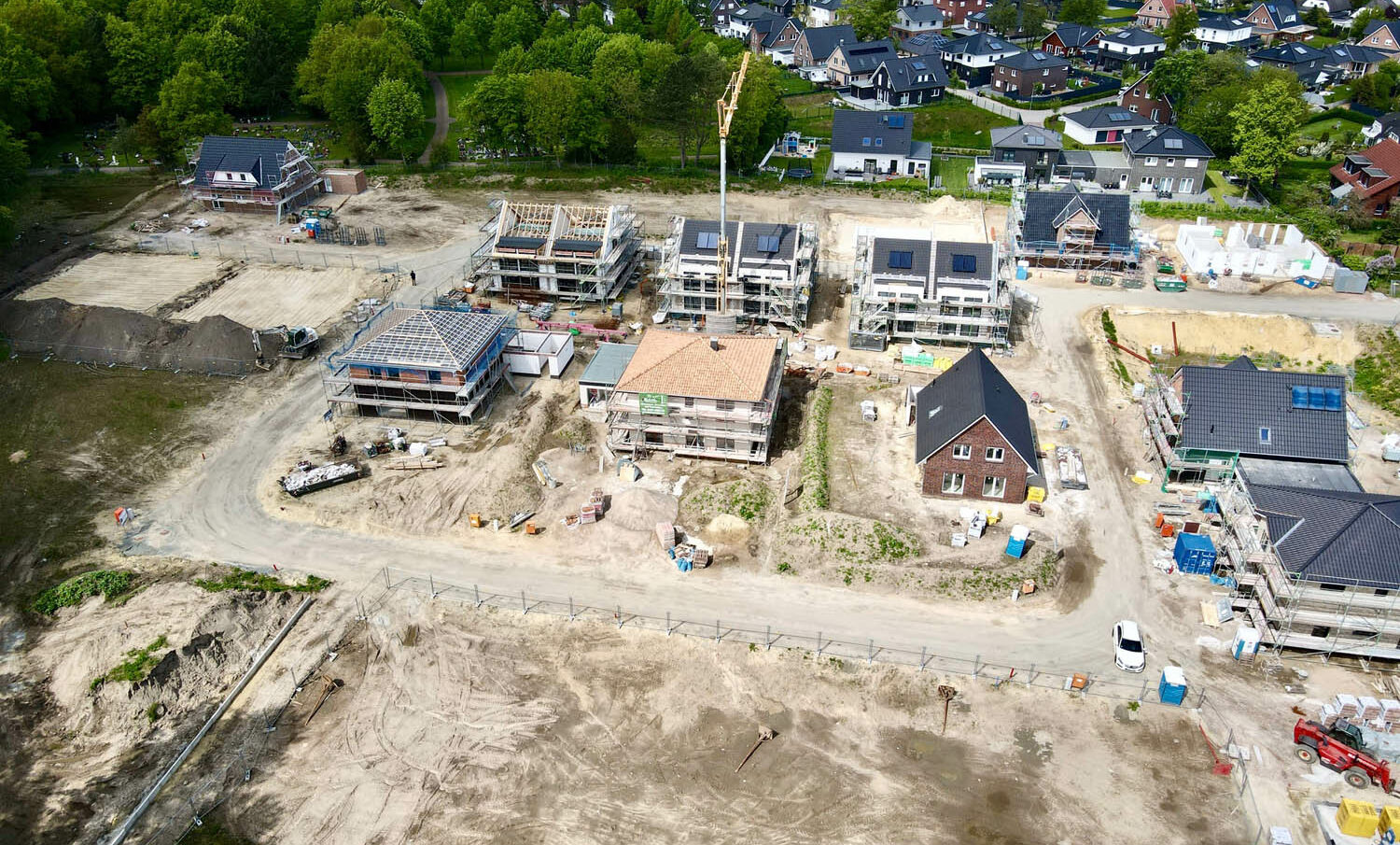 Aumunder Wiesen 2.0 Luftbild Bremen Aumund